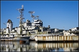 Landévennec le cimetière à bateaux de la Marine Nationale